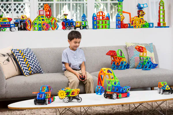 Magformers Transform Vehicle Byggesett – 17 stk