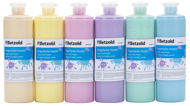 Hovedbilde Fingermaling 6 stk á 750 ml