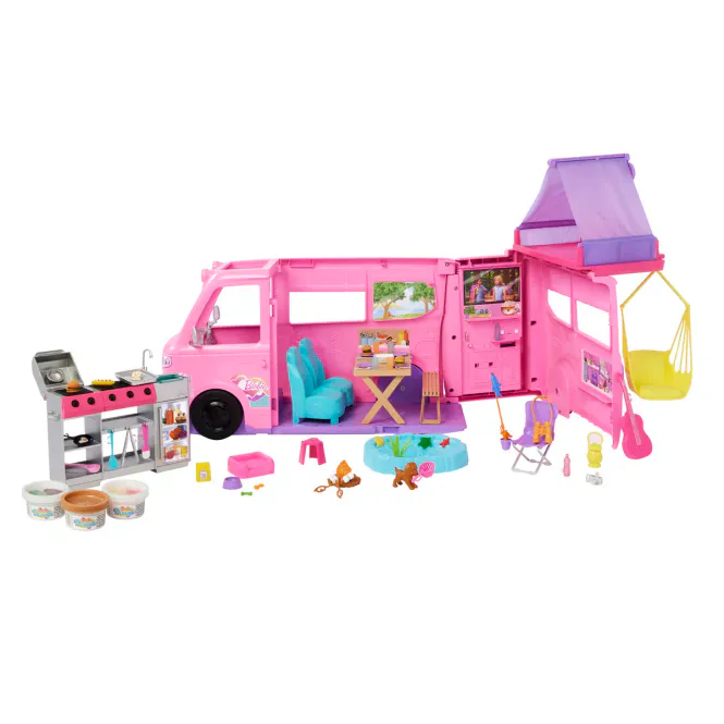 Hovedbilde Barbie Dream Camper - Campingvogn med over 60 ...