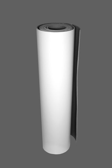 Hovedbilde Veggpolstring 10 m rull x 130 cm bred, hvit, 1 cm ...