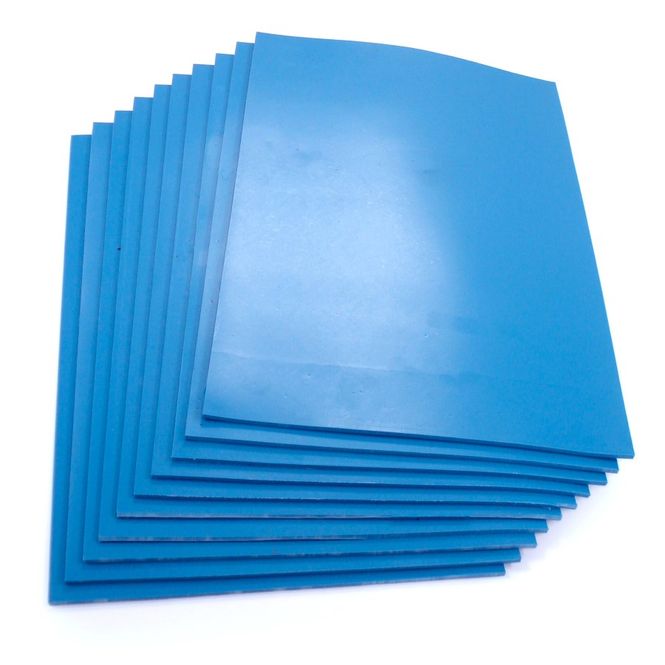 Hovedbilde Polymerblokk Blå – 15 × 20 cm, Pakke à 10