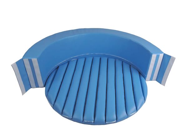 LED-belyst ballbasseng - rundt