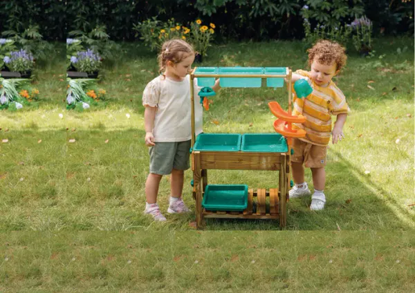 Hape Multifunksjonelt Vann- og Sandlekebord