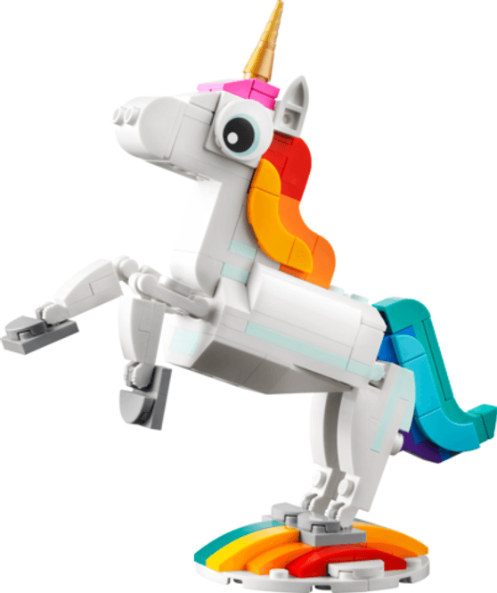 Hovedbilde LEGO® Creator 3-i-1 Magisk enhjørning - 145 deler
