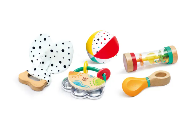 Hovedbilde Hape 5-i-1 Baby Sanseleke-sett