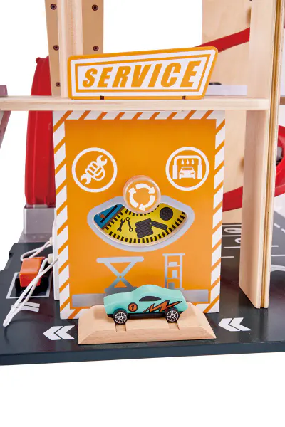 Hape Gearhead Stuntgarasje