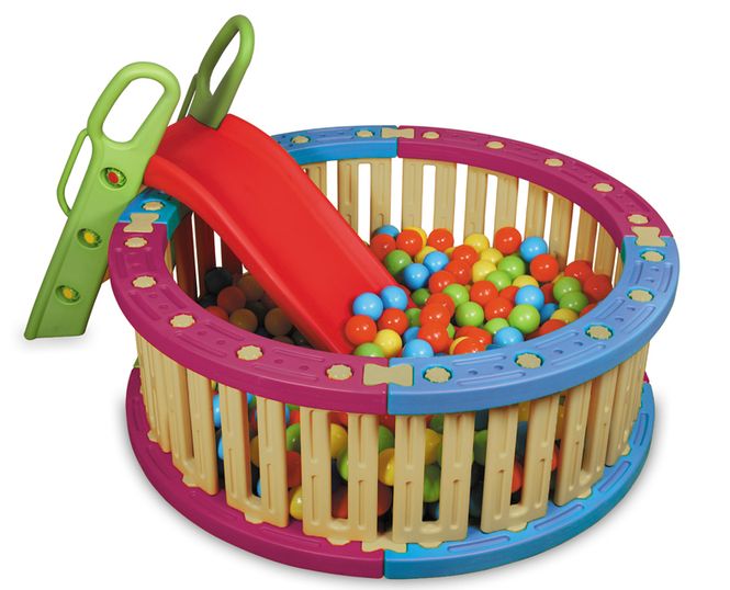 Hovedbilde Rund lekepark – multifunksjonell ...