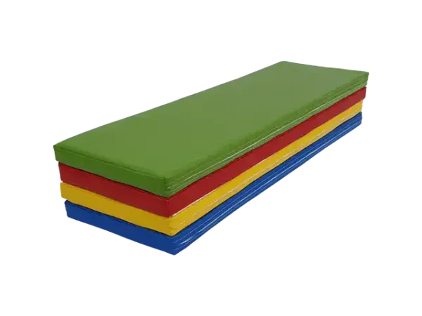 Fargerik lekematte 160x120x5 cm - Sammenleggbar