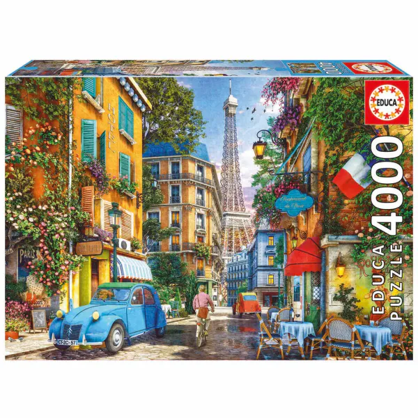 Educa Puslespill 4000 – The Old Streets of Paris