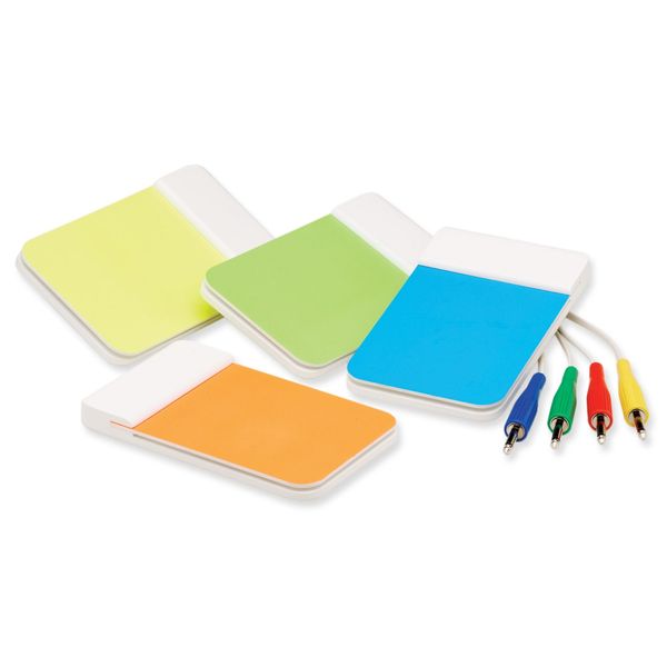 Interaktiv stor boblevegg inkl. 4 brytere