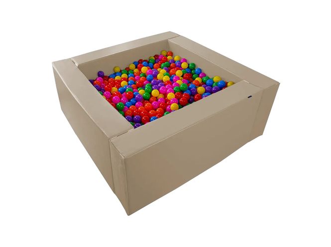Hovedbilde Firkantet ballbasseng med baller – 150 x ...