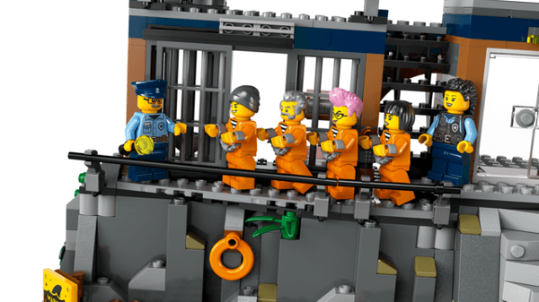 LEGO® City Politiets fengselsøy 