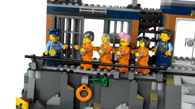 Hovedbilde LEGO® City Politiets fengselsøy 