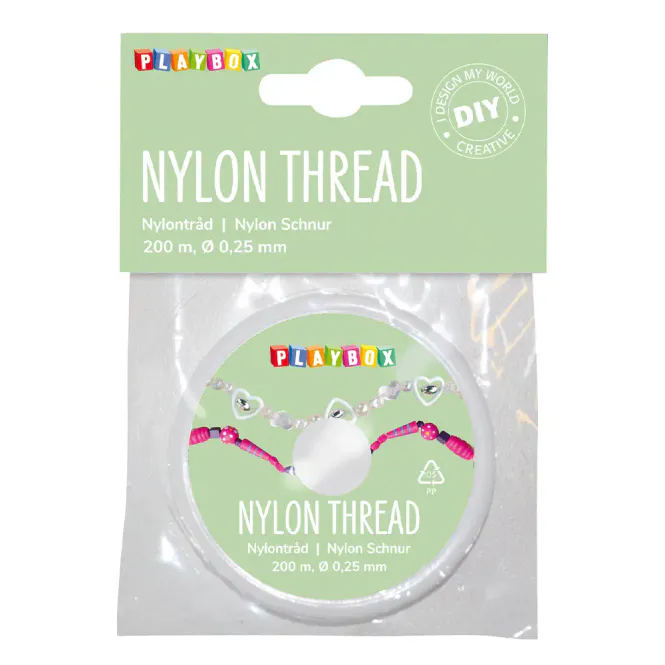 Hovedbilde Nylontråd 200 m – 0,25 mm