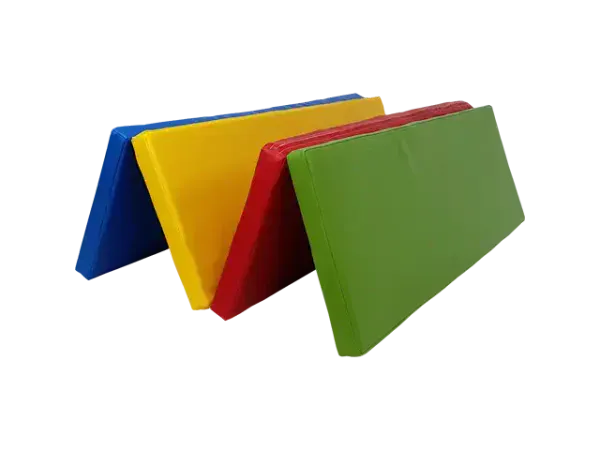 Fargerik lekematte 160x120x5 cm - Sammenleggbar