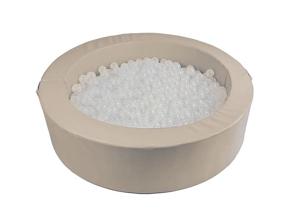 LED-belyst ballbasseng - rundt