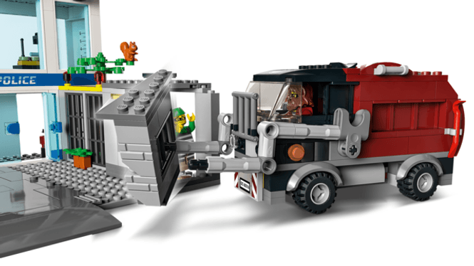Hovedbilde LEGO® City Politistasjon - 668 deler