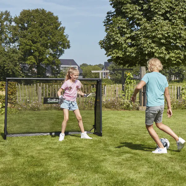Fotballmål 180 × 120 × 60 cm med målduk