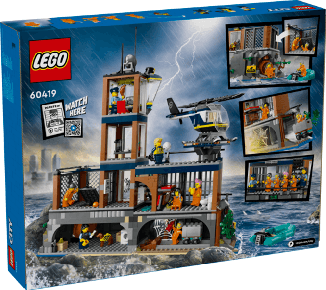 Hovedbilde LEGO® City Politiets fengselsøy 