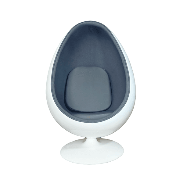 Svingstol (Egg Chair) – Grå, 136 cm