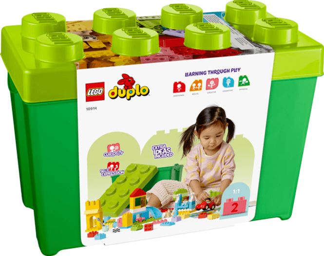 Hovedbilde LEGO® DUPLO Classic Deluxe klosseboks - 85 deler