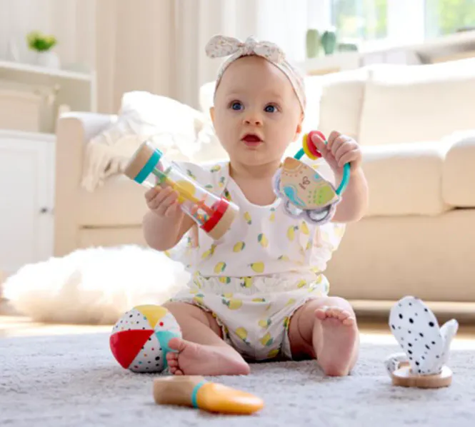 Hovedbilde Hape 5-i-1 Baby Sanseleke-sett