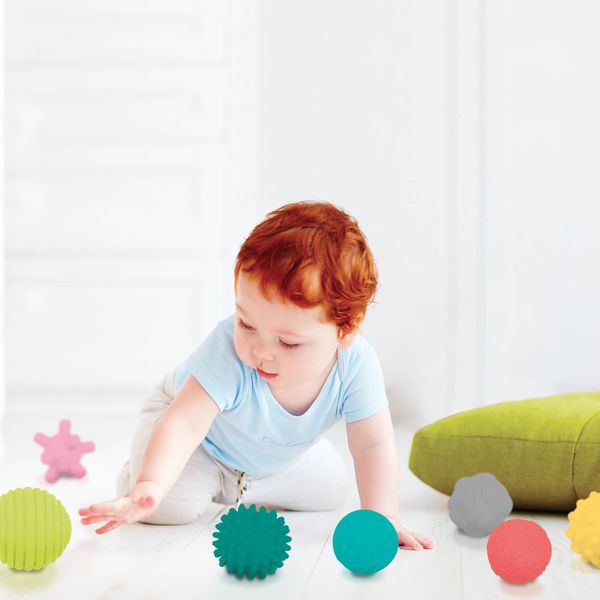 Sensoriske baller - 8 stk