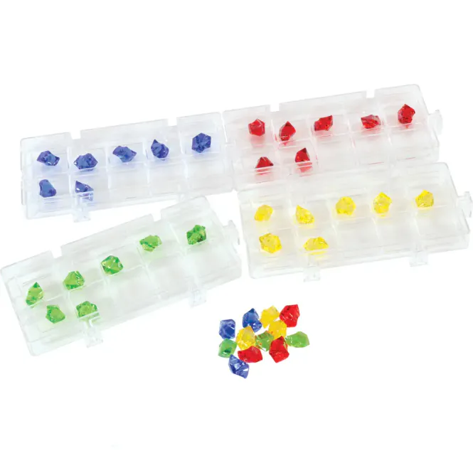 Hovedbilde Gjennomsiktige juveler med ti-rammer