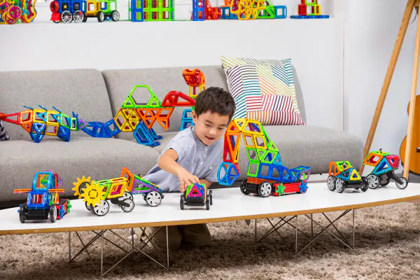 Magformers Transform Vehicle Byggesett – 17 stk