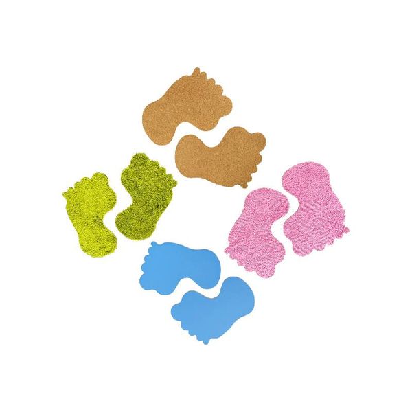 Teksturerte Føtter – Sett med 8 stk