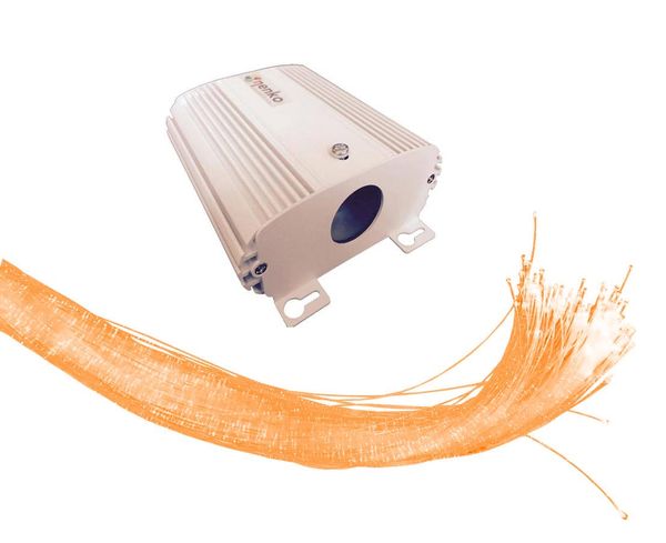 Interaktivt boblerør 150 x 15cm inkl. fiberoptikk, podium og kontroller