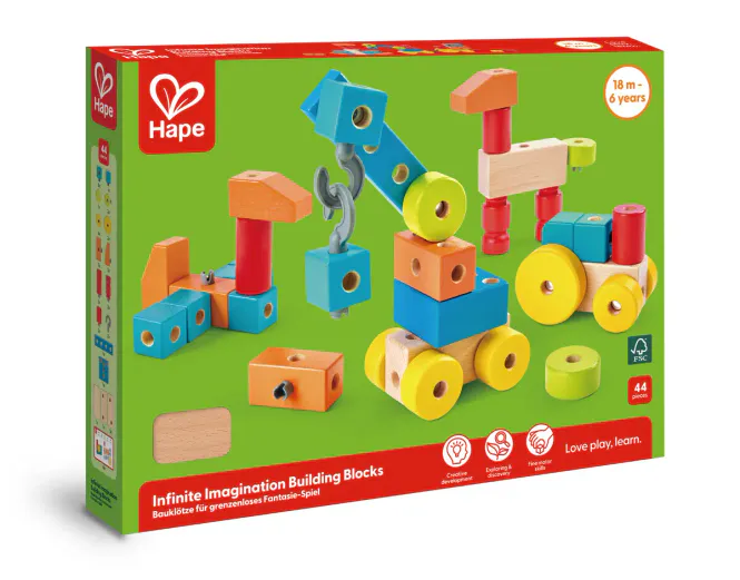 Hovedbilde Hape Infinite Imagination Byggeklosser