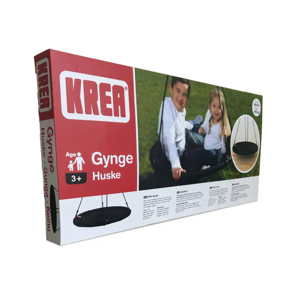 KREA Sansehuske – Sort, Ø100 cm